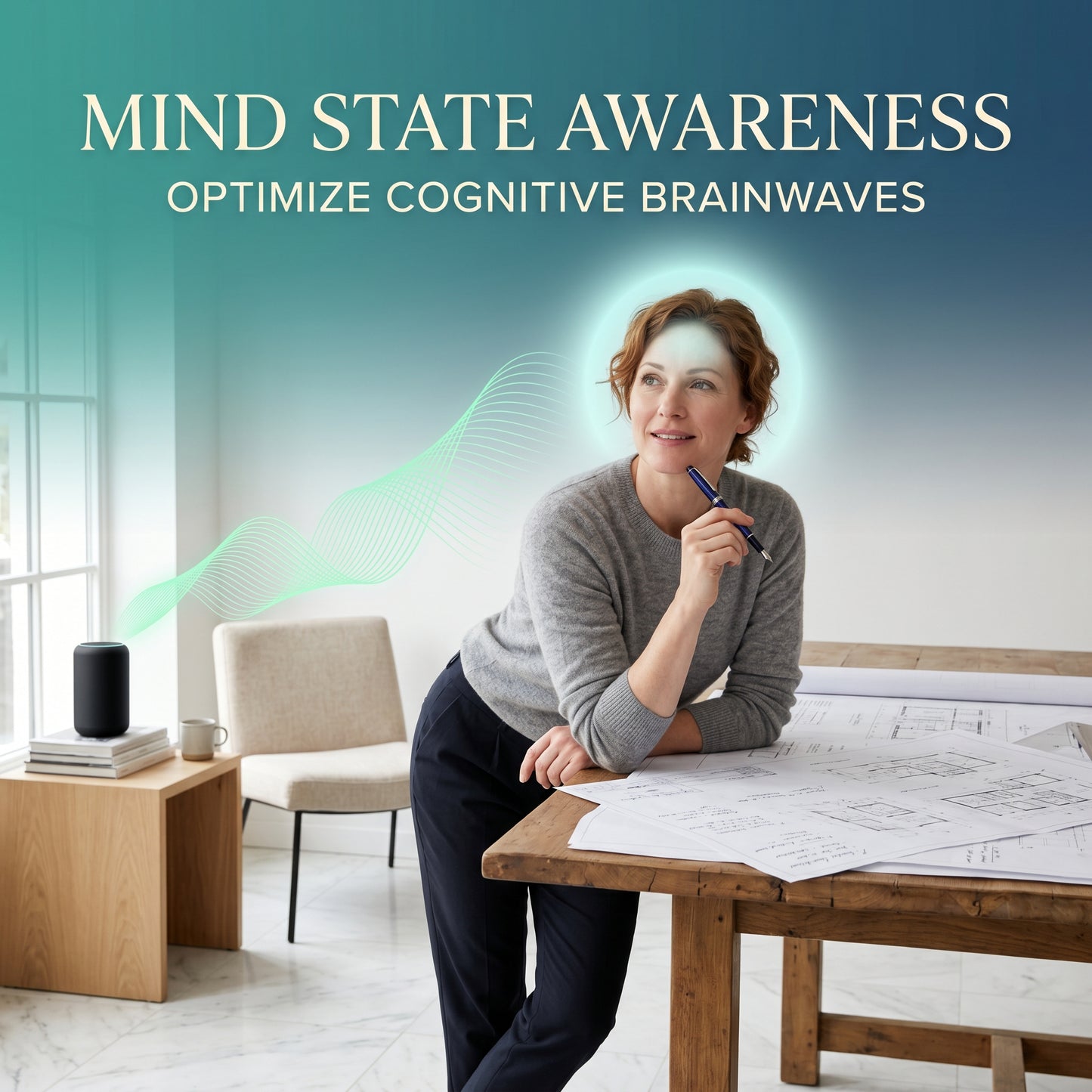 Cognitive Brainwaves: 4-Track mental State & Awareness Suite