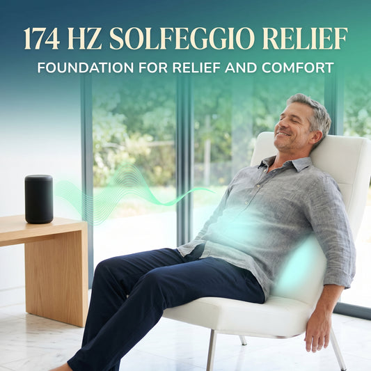 174 Hz Solfeggio Relief: 10-Track Foundation Frequency for Physical Comfort