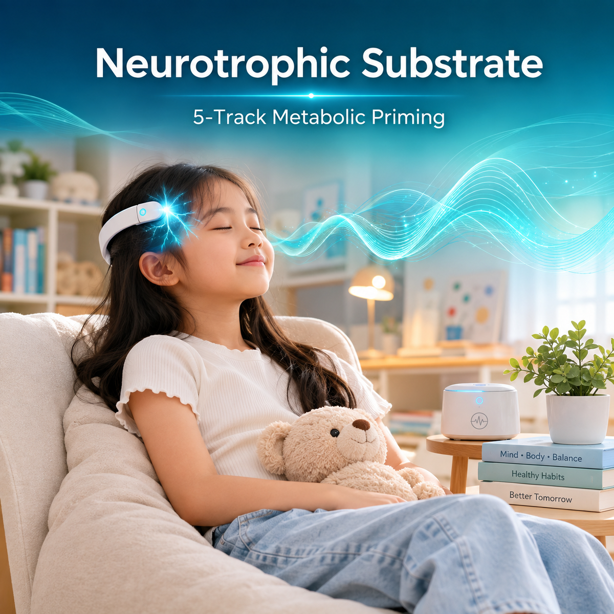 Neurotrophic Substrate: 5-Track Metabolic Priming