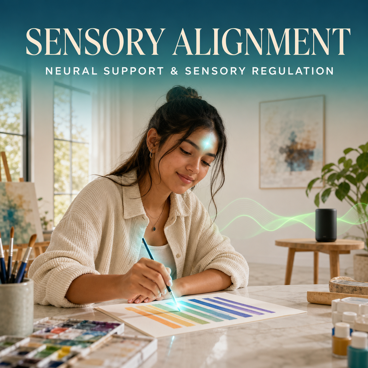 Autism Sensory Alignment: 10-Track Neuro-Sensory Regulation Suite album cover